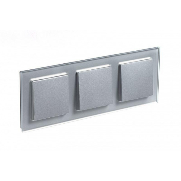Рамка 3-постовая Systeme Electric AtlasDesign Nature алюминий ATN320303 Рамка 3-постовая Systeme Electric AtlasDesign Nature алюминий ATN320303