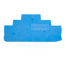 Торцевая заглушка для ЗНИ LD579 4 мм² (JXB PT 4), синий LD579-1-40