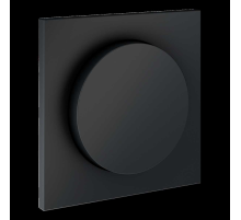 Накладка для светорегулятора поворотно-нажимного S70 (графит) Voltum VLS002007