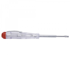 Тестер напряжения STEKKER TST500-3 контактный 100-500V, 3*130 мм, прозрачный