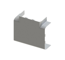 Угол T-образный (105х50) (2 шт) белый EKF C-Line tchw-105-50x2