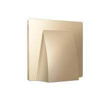 Лицевая панель вывода кабеля Ambrella Volt ALFA Quant Шампань AP6158