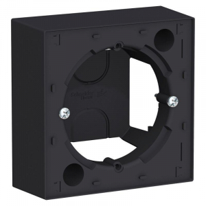 Коробка для наружного монтажа Systeme Electric AtlasDesign карбон ATN001000