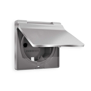 Лицевая панель розетки AMBRELLA VOLT AP5080