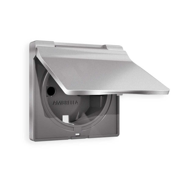 Лицевая панель розетки AMBRELLA VOLT AP5080