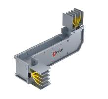 Вертикально-горизонтальная угловая секция 1000 А IP55 AL 3L+N+PE(КОРПУС) HPA10VH45