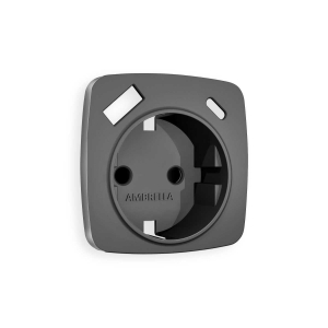 Лицевая панель  розетки AMBRELLA VOLT OP6600
