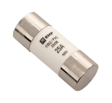 Плавкая вставка цилиндрическая ПВЦ (22х58) 25А EKF PROxima pvc-22x58-25