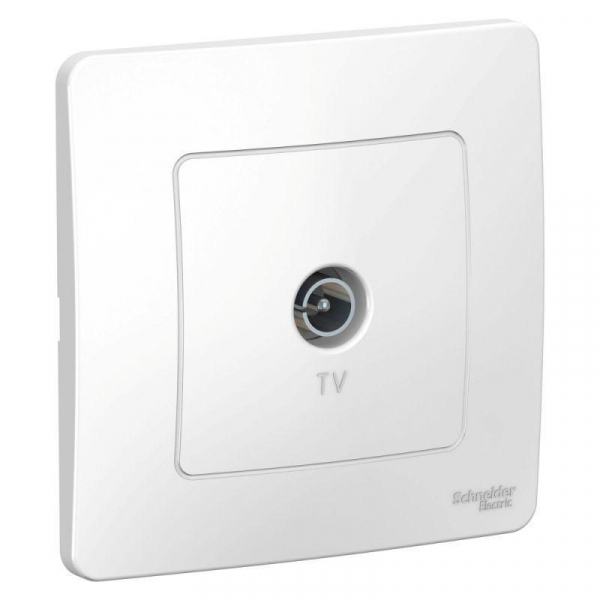 ТВ-розетка Systeme Electric Blanca белая BLNTS000011 ТВ-розетка Systeme Electric Blanca белая BLNTS000011