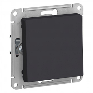 Выключатель одноклавишный Systeme Electric AtlasDesign 10A 250V карбон ATN001011