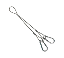 Подвес Y-образный с карабинами 150 мм EKF ypk150