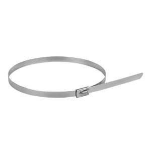 Хомут AISI 304 из нержавеющей стали, 4.6x290 (10 шт.) FlexLock PROxima plc-fl-tss-304-4.6x290-r