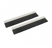 Щеточный буртик на алюминиевом держателе 300*45 ЕKF Basic (2шт) BSCE3045C