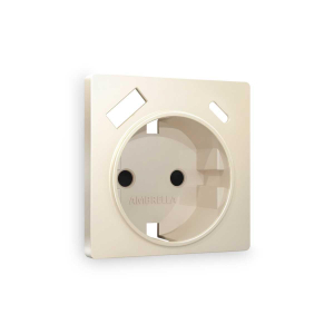 Лицевая панель розетки AMBRELLA VOLT AP3300