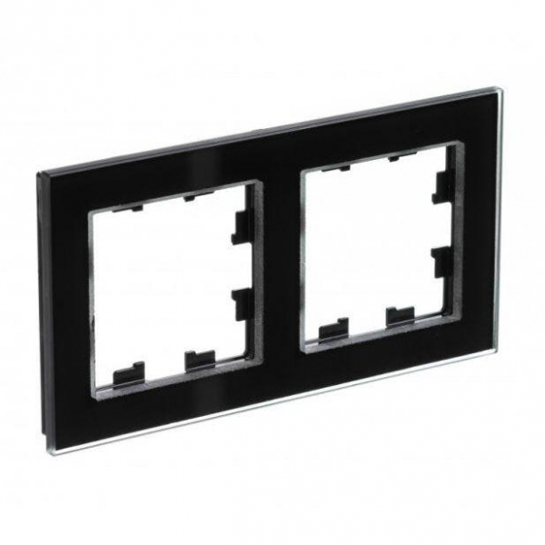 Рамка 2-ая Systeme Electric AtlasDesign Nature Стекло черный ATN321002 Рамка 2-ая Systeme Electric AtlasDesign Nature Стекло черный ATN321002