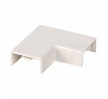 Поворот 90 гр. (20х10) (4 шт) белый EKF-Plast abw-20-10x4