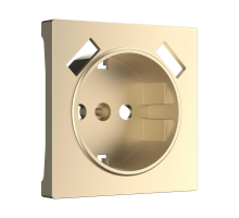 Накладка для розетки USB Werkel шампань W1179511 4690389157462