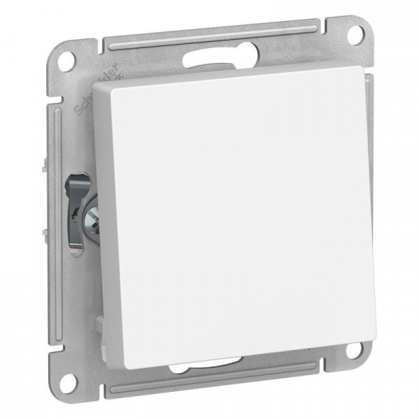 Переключатель одноклавишный Systeme Electric AtlasDesign 10A 250V белый ATN000161 Переключатель одноклавишный Systeme Electric AtlasDesign 10A 250V белый ATN000161