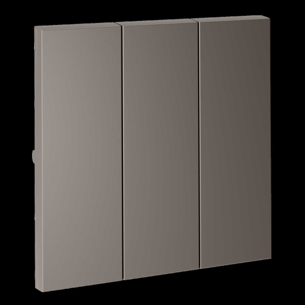 Клавиши для выключателя/переключателя трехклавишного, S70 (капучино) Voltum VLS000514