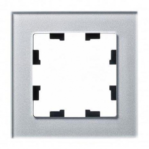 Рамка 1-постовая Systeme Electric AtlasDesign Nature алюминий ATN320301