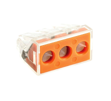 Клемма СМК 773-173 (с пастой), 3 отверстия, 2,5-6,0 мм2 (уп.50шт.) EKF PROxima plc-smk-773-173