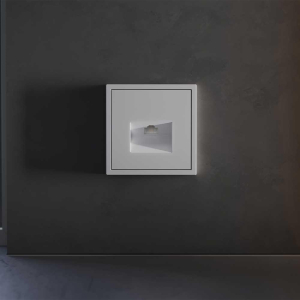 Накладка для розетки компьютерной RJ45 кат.6, S70 (серый) Voltum VLS001316