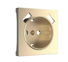 Накладка для розетки USB Werkel шампань рифленый W1179510 4690389160592