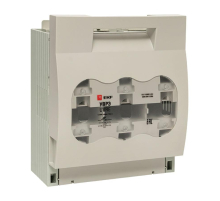 Выключатель-разъединитель УВРЭ 630А откидного типа под предохранители ППН (габ.3) EKF PROxima uvre-630