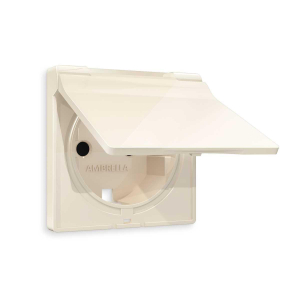 Лицевая панель розетки AMBRELLA VOLT AP3080