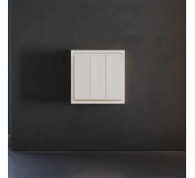 Клавиши для выключателя/переключателя трехклавишного, S70 (хлопок) Voltum VLS000513