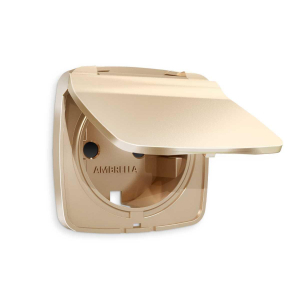 Лицевая панель розетки AMBRELLA VOLT OP6080