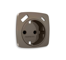 Лицевая панель розетки AMBRELLA VOLT OP6400