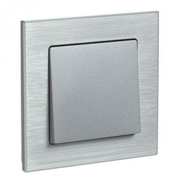 Рамка 1-постовая Systeme Electric AtlasDesign Nature серебро ATN312101 Рамка 1-постовая Systeme Electric AtlasDesign Nature серебро ATN312101