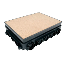 Коробка напольная под лючок C-Line 24 EKF cl-knl-24