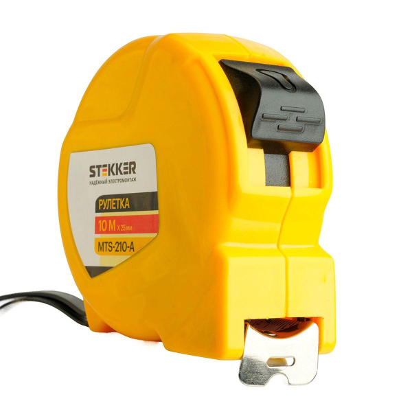 Рулетка, 10 м х 25 мм, II класс точности, пластик MTS-210-A 50208