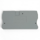 LD560-1-100 Торцевая заглушка для ЗНИ LD552 10 мм² (JXB ST 10), серый STEKKER