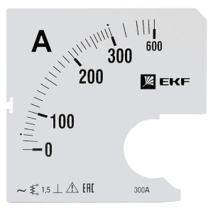 Шкала сменная для A961 300/5А-1,5 EKF PROxima s-a961-300