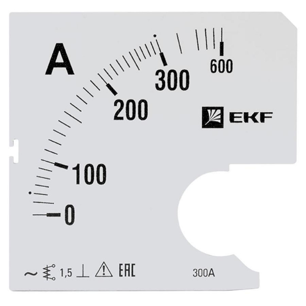 Шкала сменная для A961 300/5А-1,5 EKF PROxima s-a961-300 Шкала сменная для A961 300/5А-1,5 EKF PROxima s-a961-300
