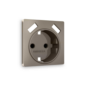 Лицевая панель розетки AMBRELLA VOLT AP6390