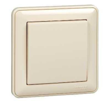 Выключатель одноклавишный Systeme Electric W59 10A 250V слоновая кость VS110-154-28