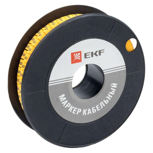 Маркер кабельный 4,0 мм2 '9' (500 шт.) (ЕС-2) EKF PROxima plc-KM-4-9