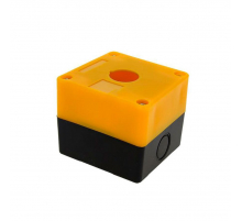 Корпус КП101 пластиковый 1 кнопка желтый EKF PROxima cpb-101-o