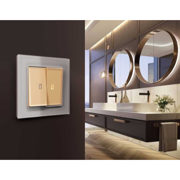 Лицевая панель выключателя AMBRELLA VOLT AP6040