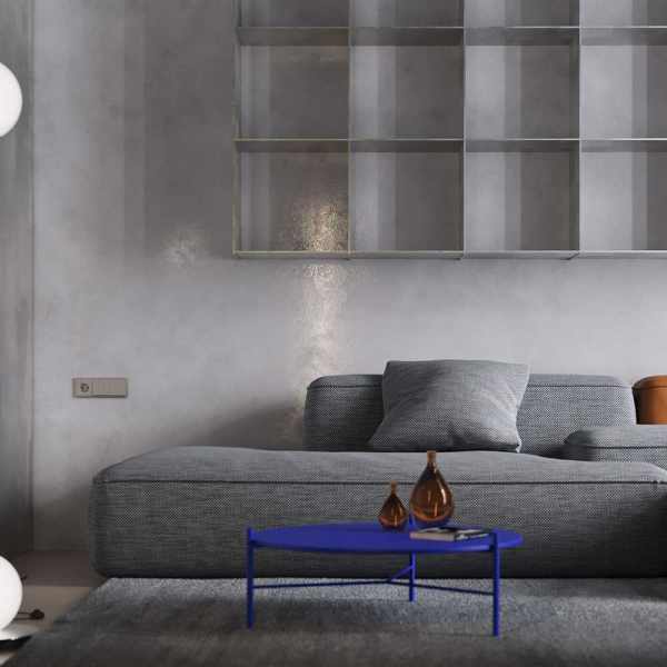 Клавиши для выключателя/переключателя двухклавишного, S70 (капучино) Voltum VLS000314