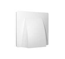 Лицевая панель ALFA (Белый матовый) для вывода кабеля QUANT AP1358