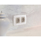 Лицевая панель розетки AMBRELLA VOLT OP3660