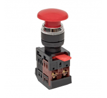 Кнопка AEA-22 красная NO+NC Грибок EKF PROxima pbn-aea-r