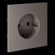 Накладка для розетки с заземлением, S70 (капучино) Voltum VLS000614
