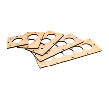 Комплект шаблонов для подрозетников диаметром 68 мм EKF Expert sh-d68-k