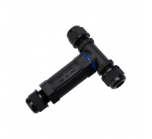 Кабельный коннектор T-образный (3PIN 0,5-2,5мм2) IP68 REXANT 07-5962